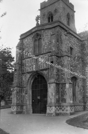 ST MARGARETS S.PORCH FROM S.E.